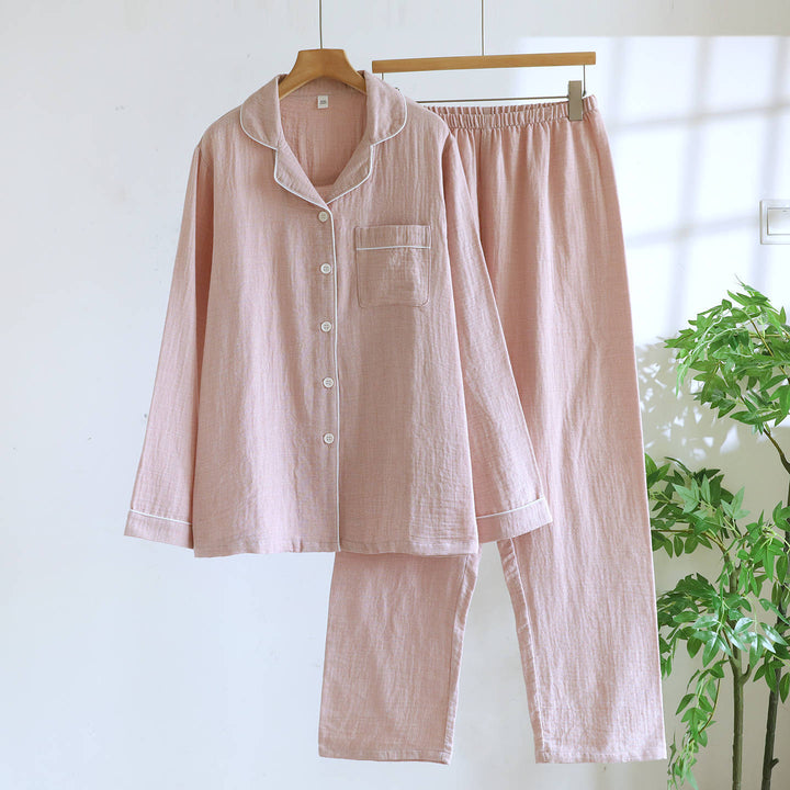 Breathable Jacquard Cotton Set for Women