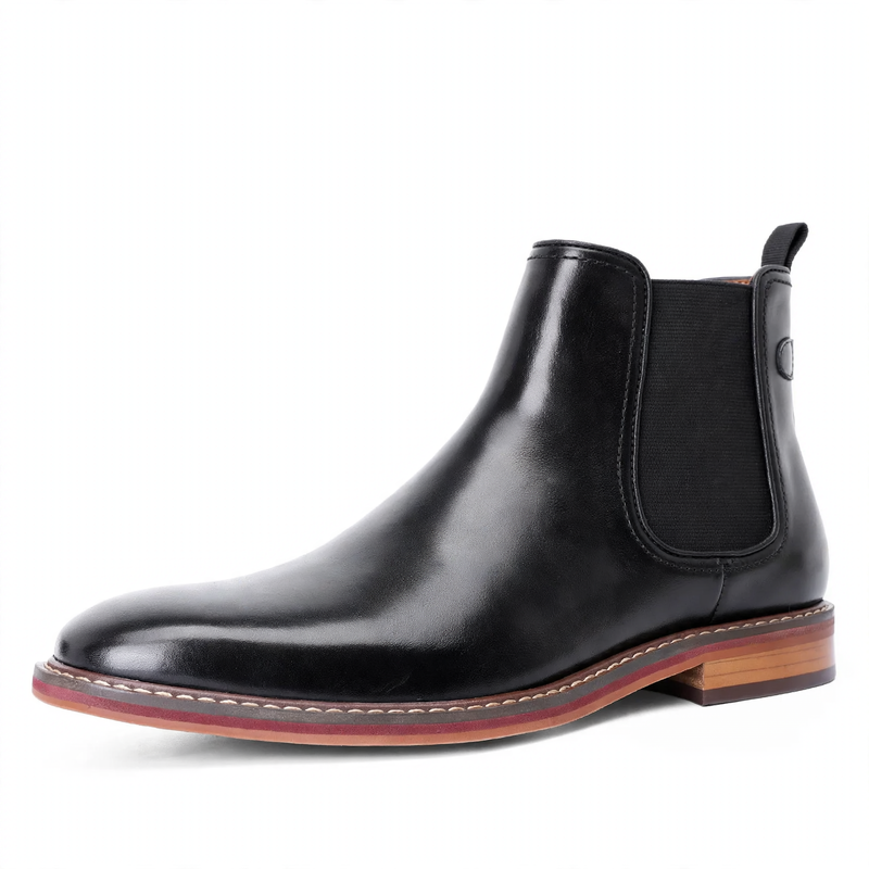 Men's Chelsea Boots, Genuine Leather, Business Casual