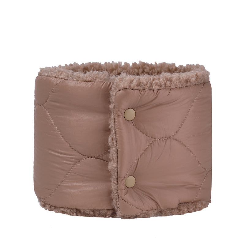 Padded winter neck warmer, one size