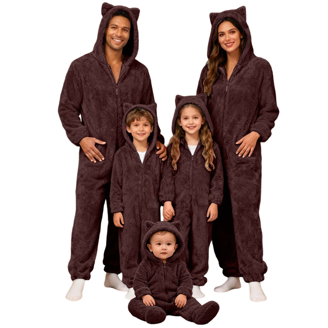 Christmas cotton pajama set for families