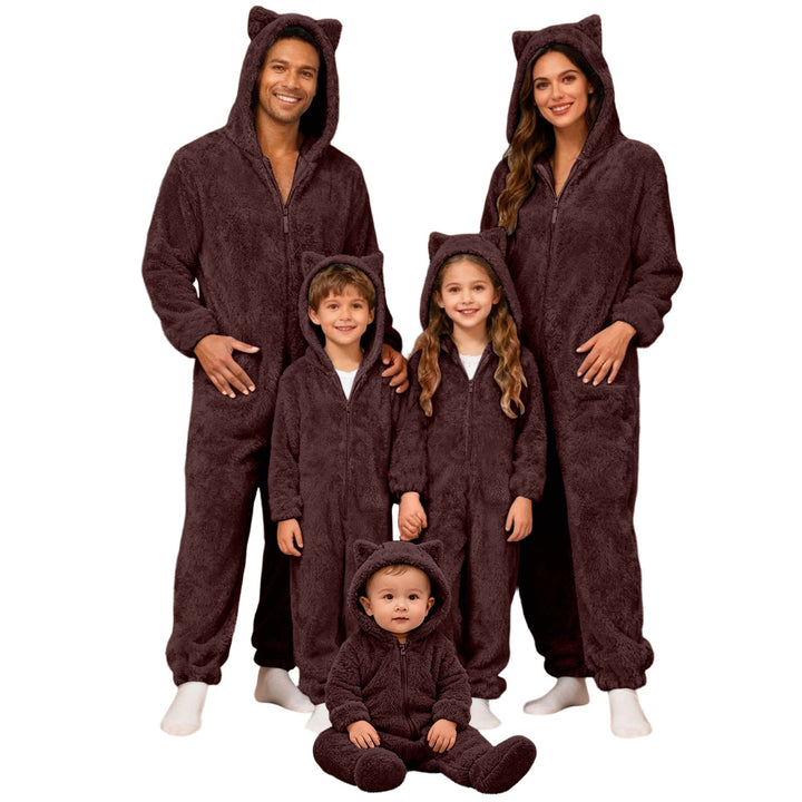 Christmas cotton pajama set for families