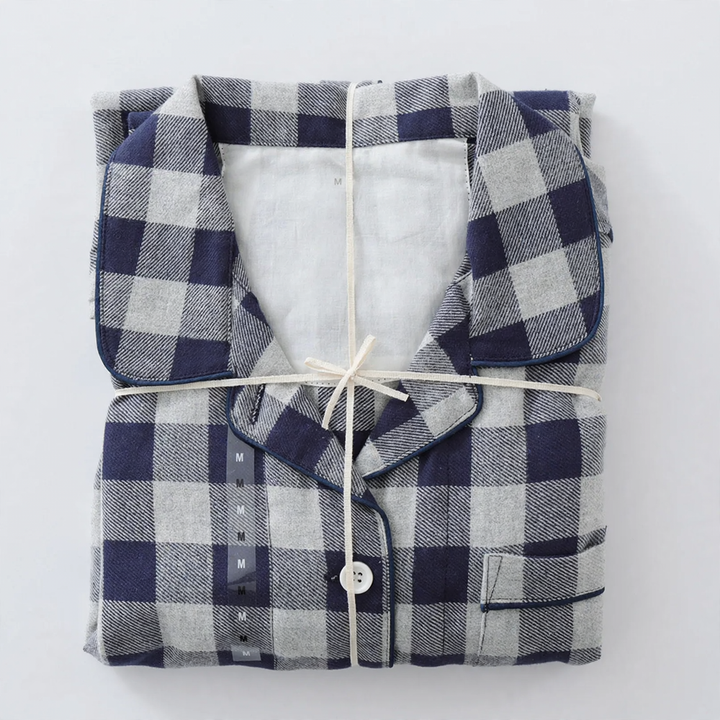 House suit, flannel, long-sleeved, for couples