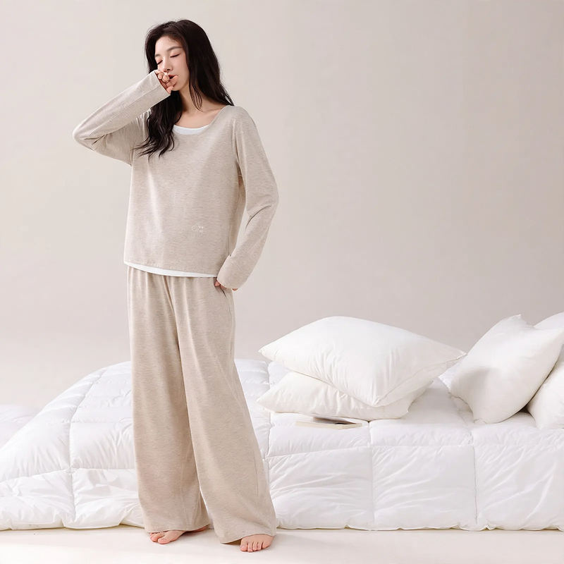 Women's Pajama Set, Modal Cotton, with Breast Padding