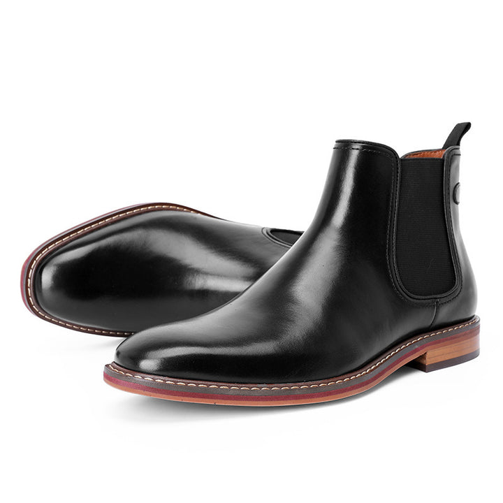 Men's Chelsea Boots, Genuine Leather, Business Casual