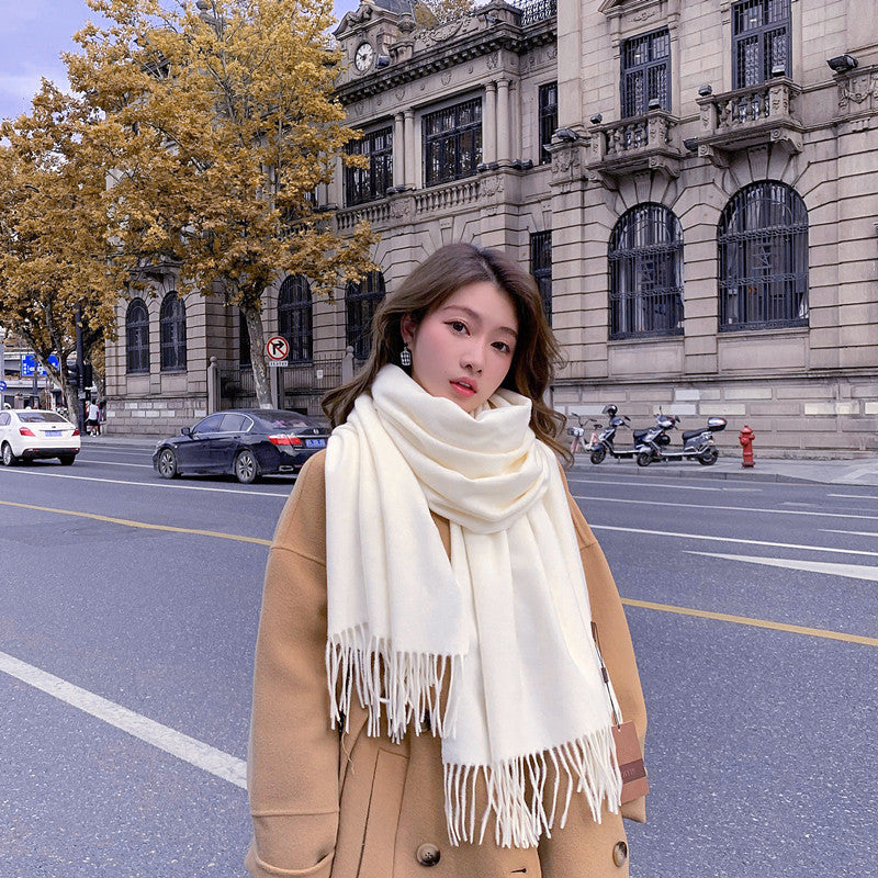 Thick winter scarf, 200x70cm