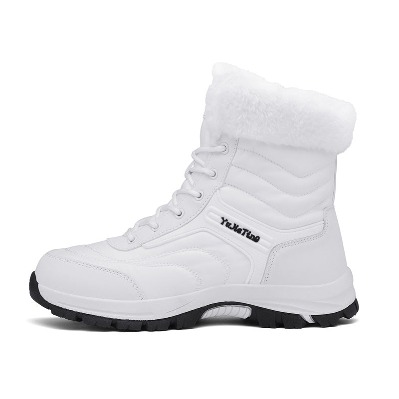 Padded winter boots, short, for men and women