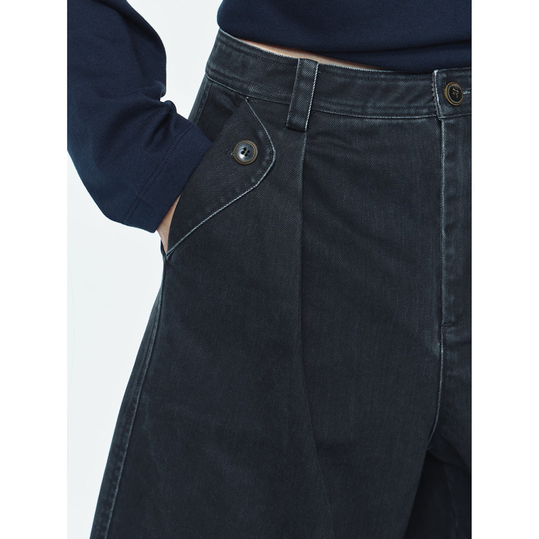 Kord cargo pants for women, cocoon cut, V63832