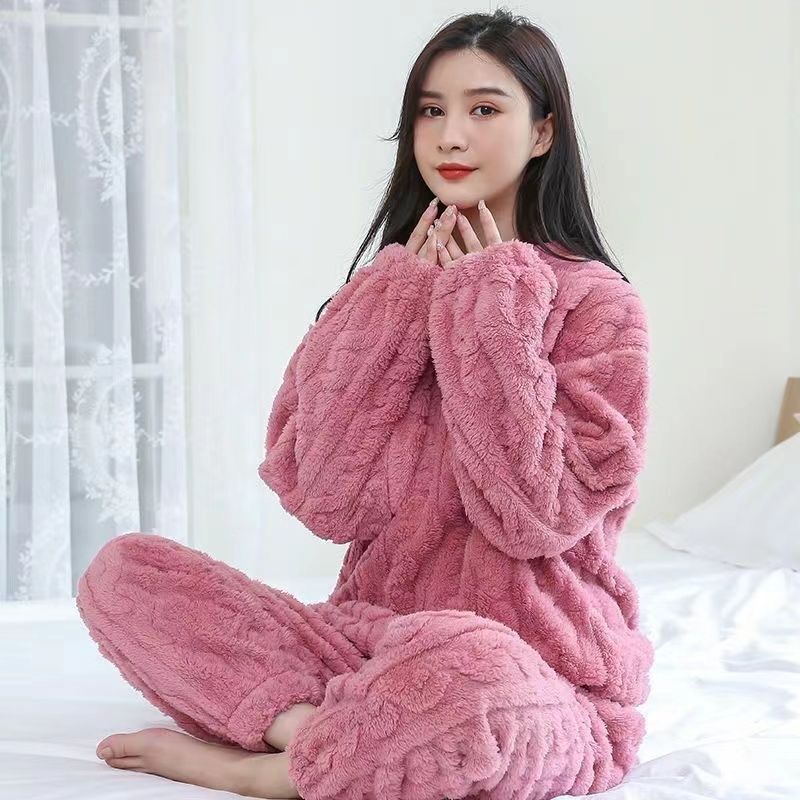 Unisex house suit, lined, warm winter set