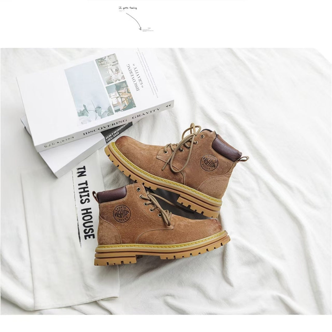 Men's ankle boots in British style, 8122-R