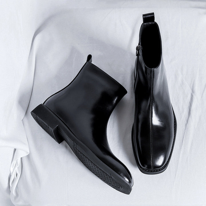 Men's Chelsea Boots, Zipper, 89757-R