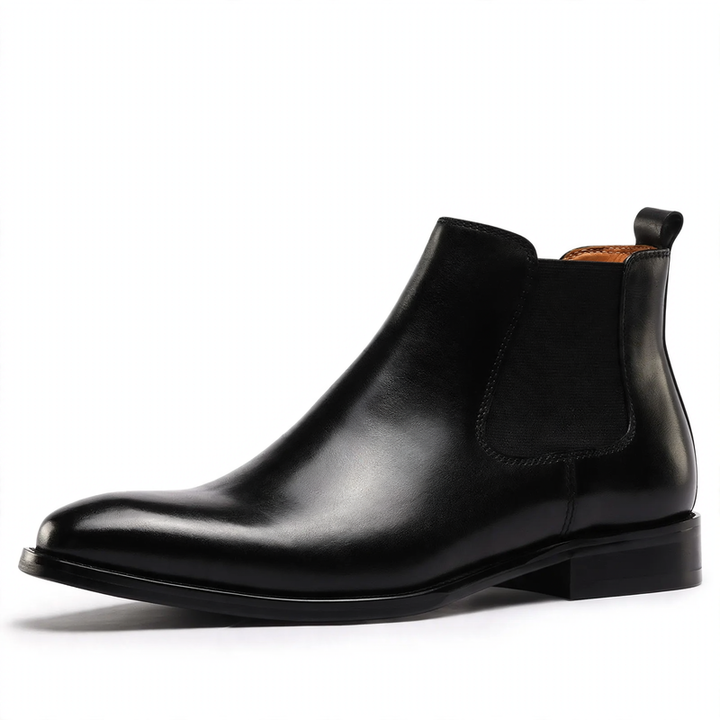 Chelsea boots for men made of genuine leather