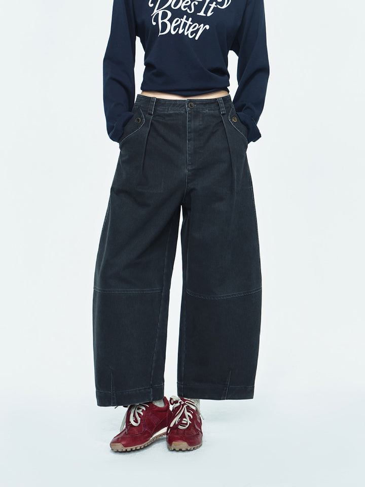 Kord cargo pants for women, cocoon cut, V63832