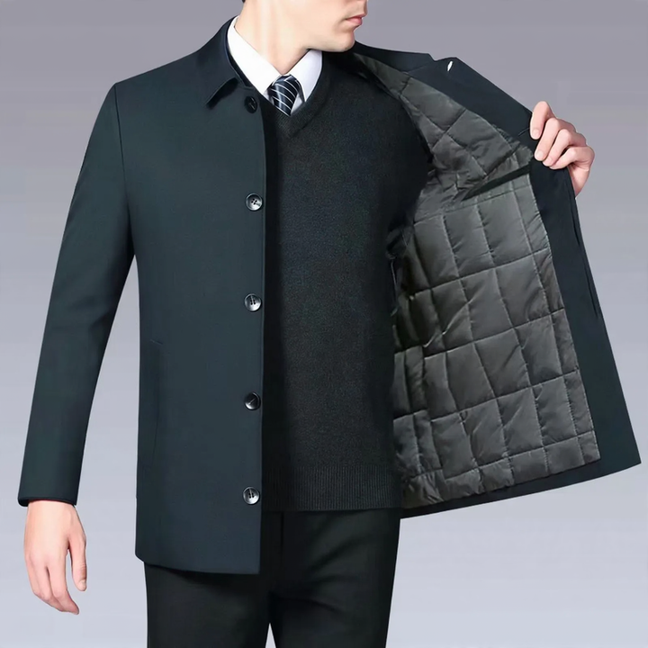 Men's Business Jacket, padded, notch collar