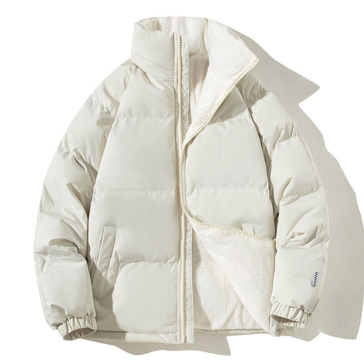 Men's winter jacket, short, padded and warm