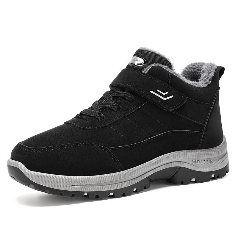 Padded Unisex Winter Boots with Velcro