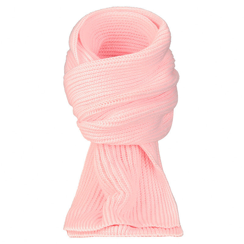 Winter Set: Knitted beanie and scarf, lined, warming
