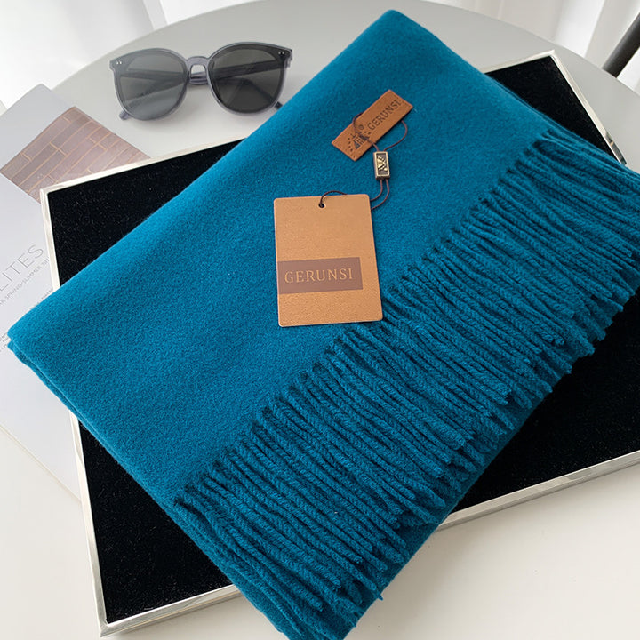 Women's Scarf, solid color, 190x70cm
