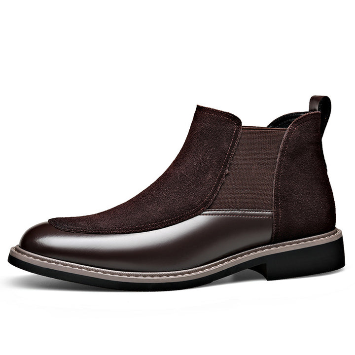Men's Chelsea Boots, Suede Look, Lined