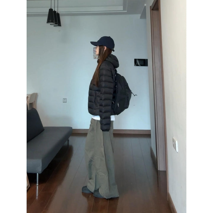 Light down jacket with quilted pattern, Unisex