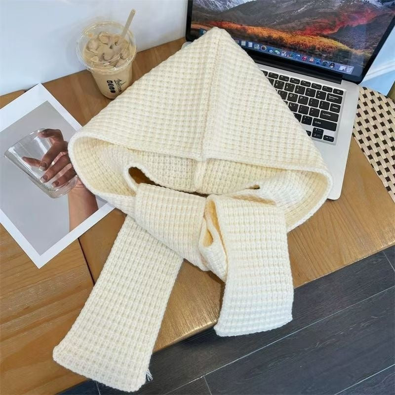 Knit Set: Hat and Scarf in One