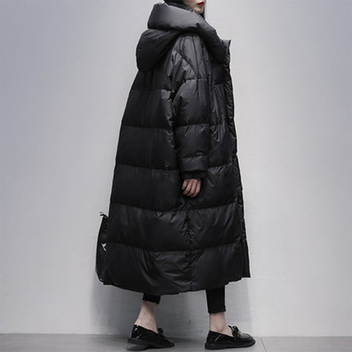 Women's down jacket, 90% white duck down, windproof