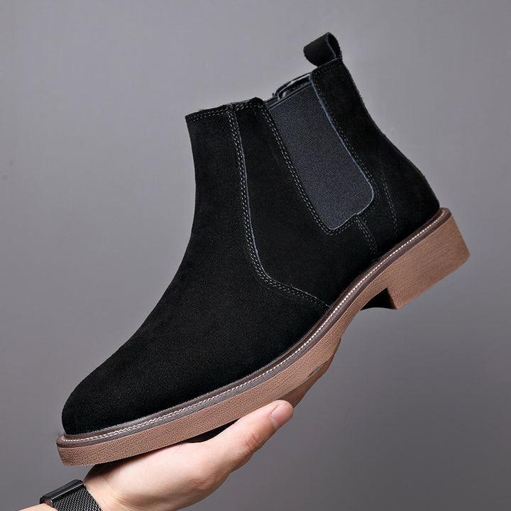 Men's Chelsea Boots, calf leather, lined, pointed