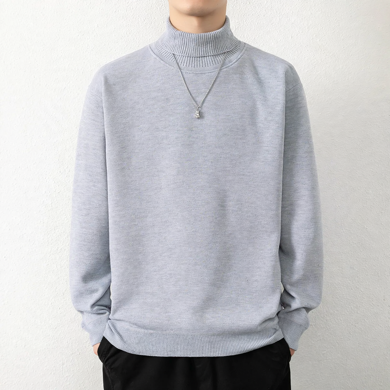 Men's Turtleneck Sweater, Lined, Winter