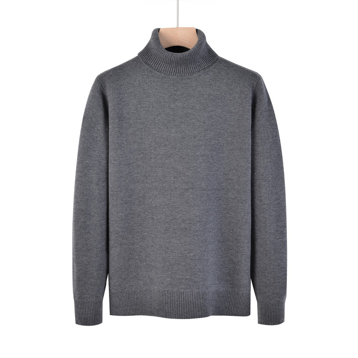 Men's turtleneck sweater, slim fit, 400g