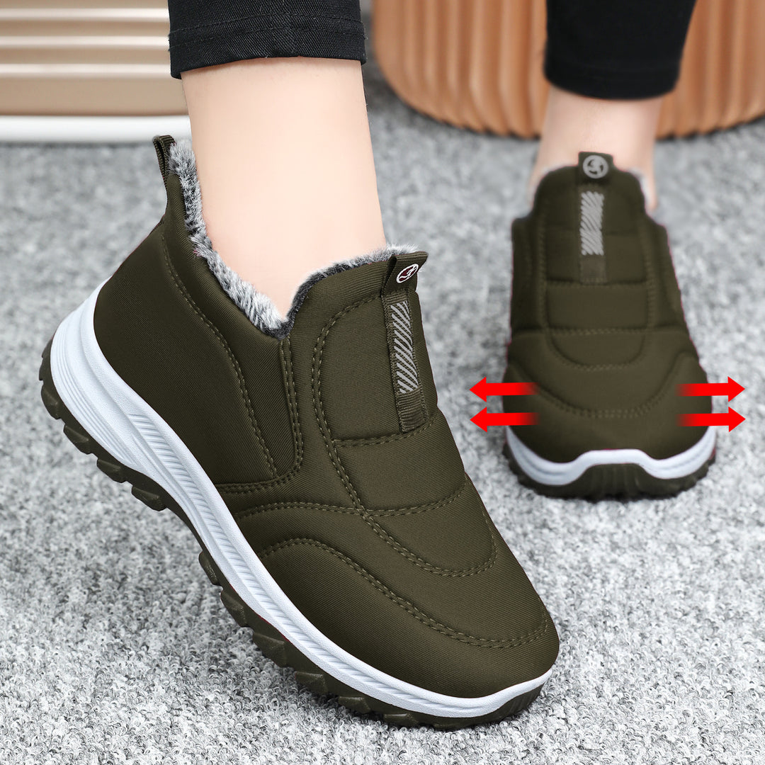 Insulated winter boots for men and women, slip-resistant