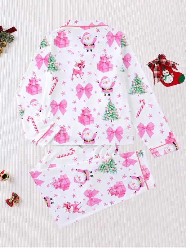 Christmas Pajama Set made of Flannel S 81333