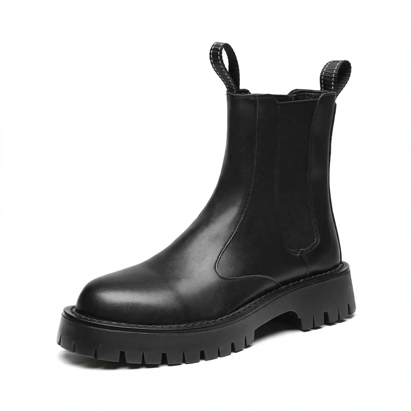 Men's Chelsea boots in British style