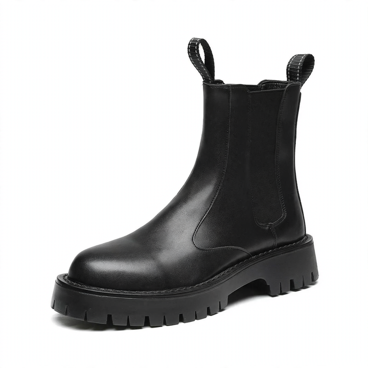 Men's Chelsea boots in British style