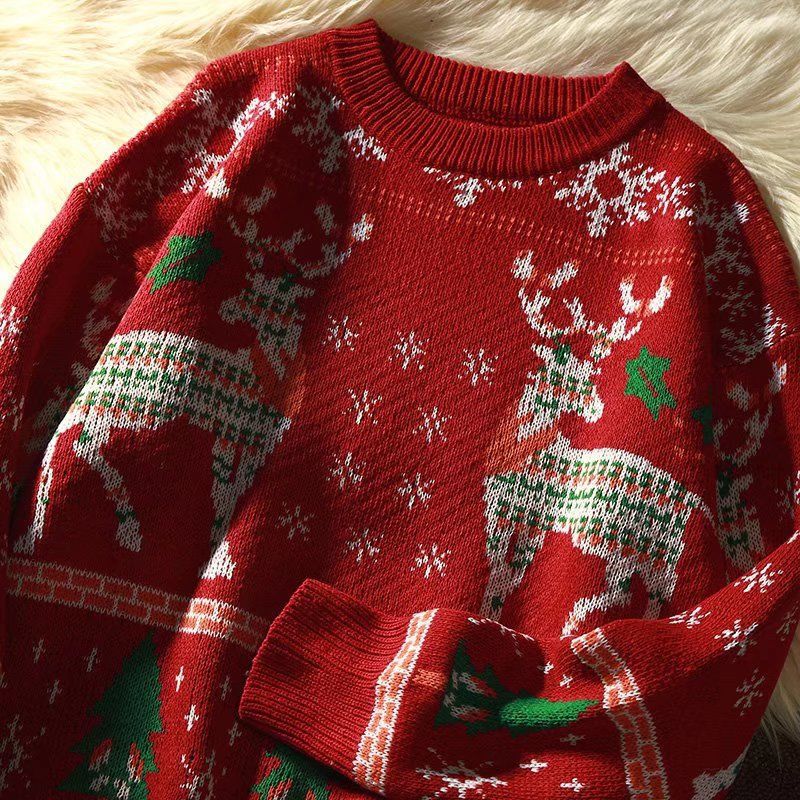 Casual knit sweater for men
