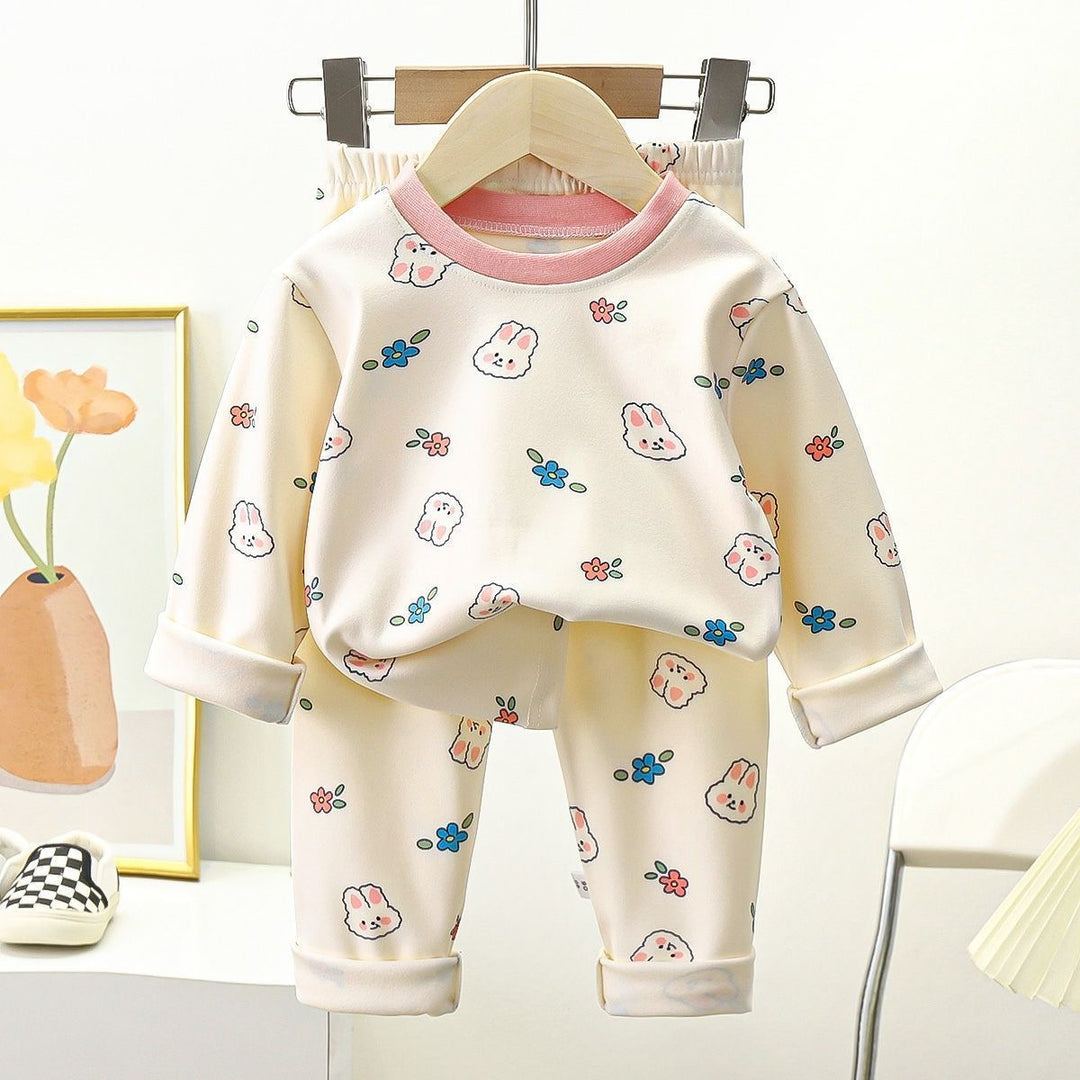 Children's Thermal Pajama Set, 2-piece, warm