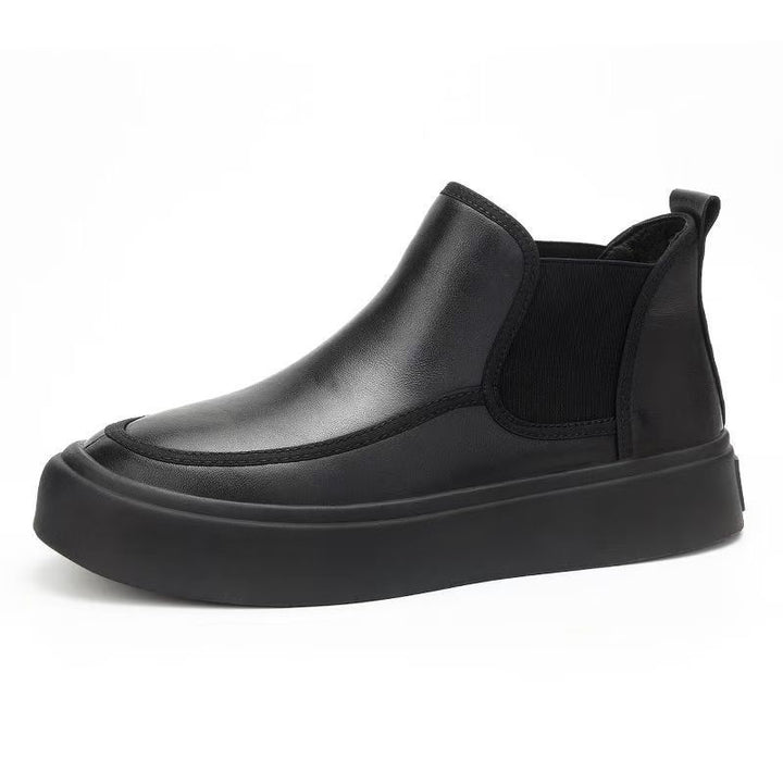 Men's Chelsea Boots made of Genuine Leather with Warm Lining