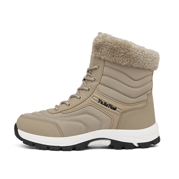 Padded winter boots, short, for men and women