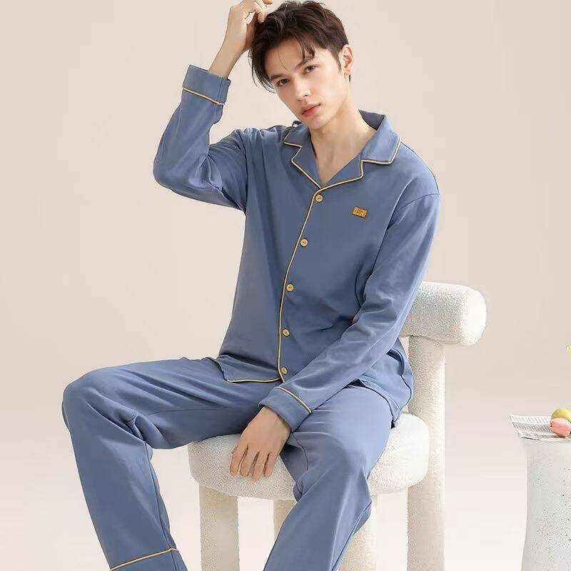 Men's Pajama Set, cotton, buttoned, various sizes