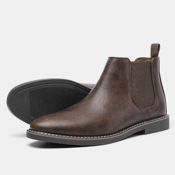 Vintage Chelsea Boots for Men, slip-resistant