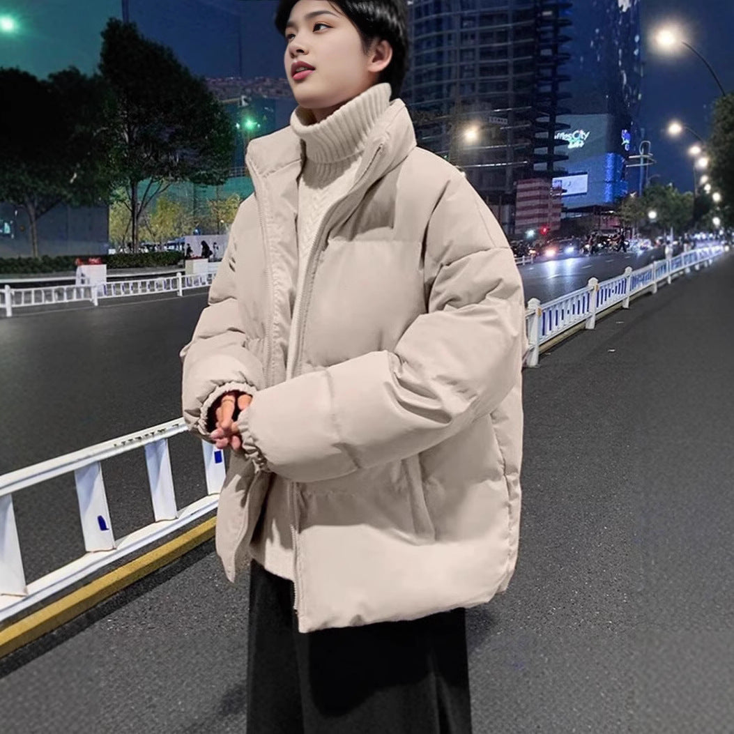 Padded men's jacket, sporty-casual