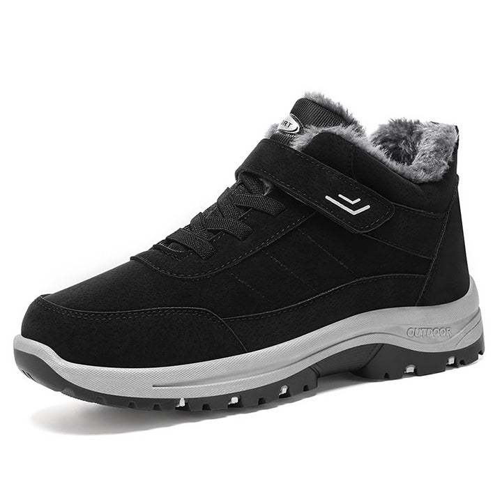 Padded Unisex Winter Boots with Velcro