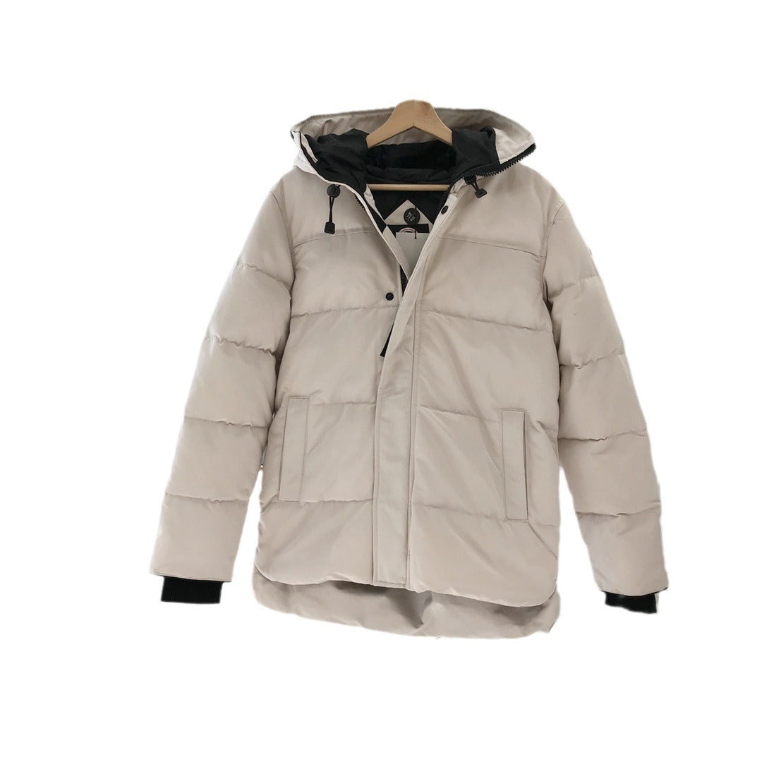 Winter down jacket for women and men, warm lined