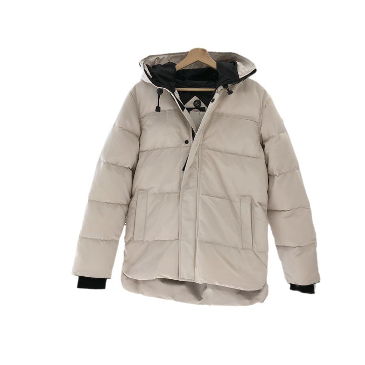 Winter down jacket for women and men, warm lined