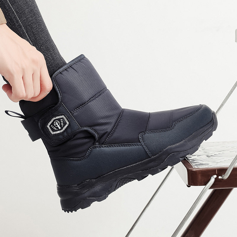 Men's winter boots, insulated, non-slip