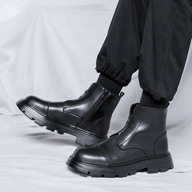 Fashionable men's Chelsea ankle boots 51385-R
