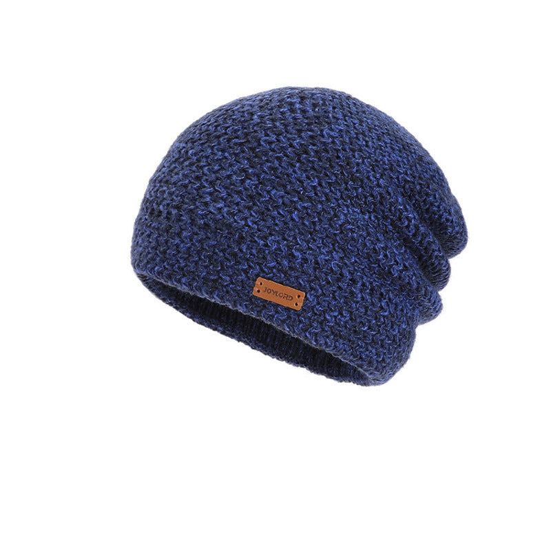 Women's knitted hat and scarf set, lined, winter