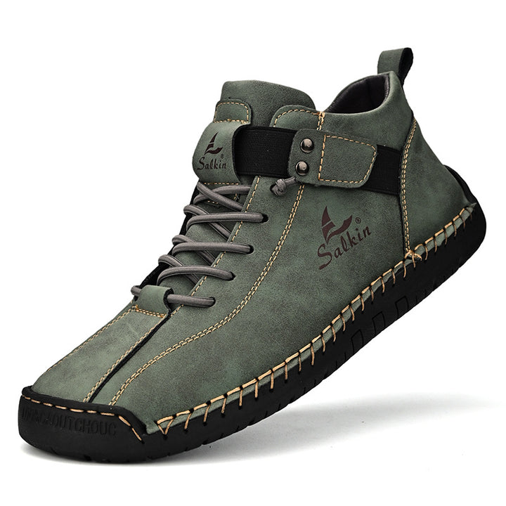 Light men's casual boots, breathable