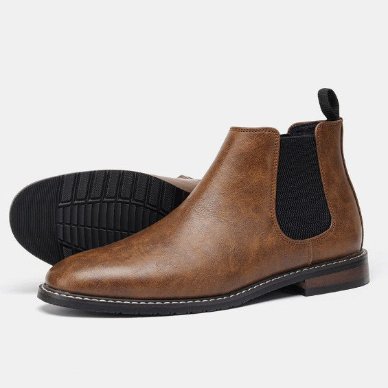 Vintage Chelsea Boots for Men, slip-resistant