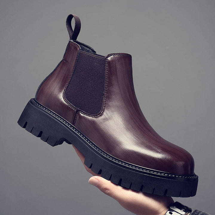 Men's Chelsea Boots, elegant leather ankle boots