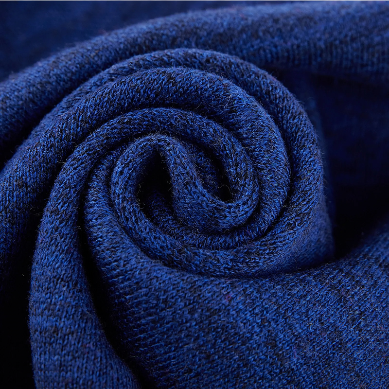 Classic wool scarf, solid color