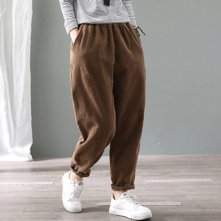 Kord-Harem pants for women